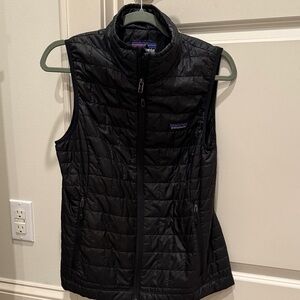 Patagonia S Black Nano Puff Vest Women